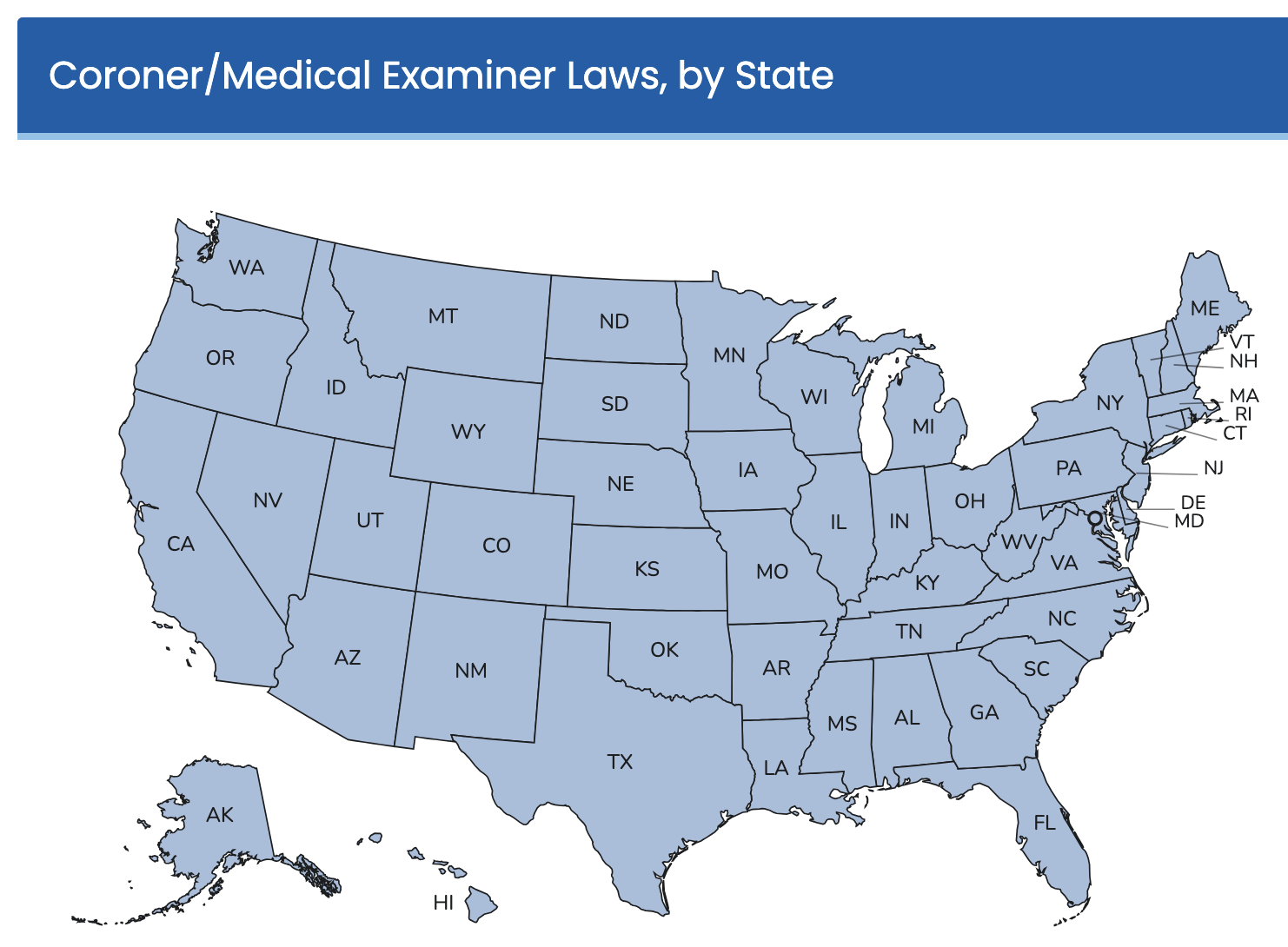 Map of United States